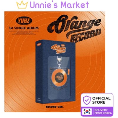 YUHZ 1er Album Single [Orange Record] Version Vinyle. (Album Kiwee) + Cadeau gratuit kiwee ver. (CD X)