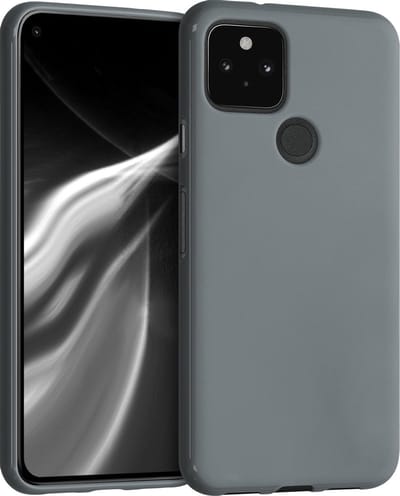 kwmobile telefoonhoesje geschikt voor Google Pixel 5 - Hoesje voor smartphone - Back cover in leisteen