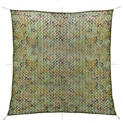 vidaXL - Camouflagenet - met - opbergtas - 2x3 - m - groen