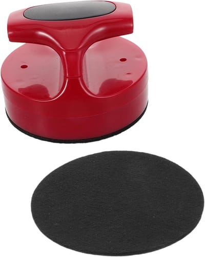 Pluispleisters - Vervangende Pads - Airhockey Spel - Sterke Zelfklevend - 93 cm - Rood