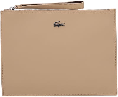 LACOSTE clutch avondtas Anna Clutch Viennois Puce beige