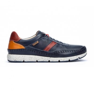 Pikolinos M4U-6046C1 - Lage sneakersVrije tijdsschoenenHeren sneakers - Kleur: Blauw - Maat: 43