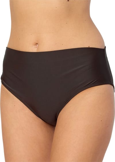 Bellivalini Dames Zwembroek - Bikinibroekje - Elastische tailleband - Polyamide & Elastaan – Zwart – M - BLV-VO-M72W