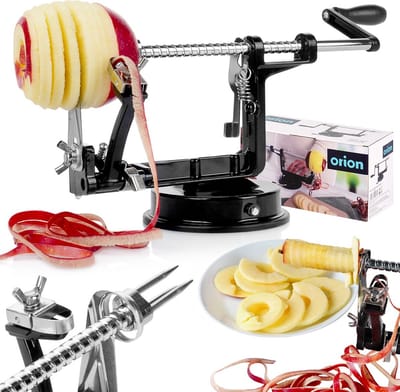 Aardappel en Appel Snijder voor Aardappelen en Appels Edelstaal - Aardappelsnijder - Appelsnijder - Twister Spiraal - Chips