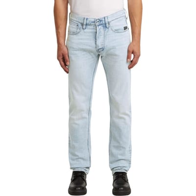 Slim tapered fit jeans met steekzakken model 'Streem'
