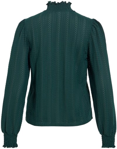VILA - VILYRI L/S SMOCK TOP - NOOS - Dames - Blouses
