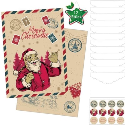 Jhubersproducts - Kerstkaarten - Vrolijke kerstkaarten - Nostalgische