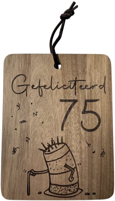 75 jaar verjaardag - 75 jaar - 75 jaar cadeau - 75 jaar versiering - Verjaardagskaart - Verjaardag versiering - Verjaardag decoratie