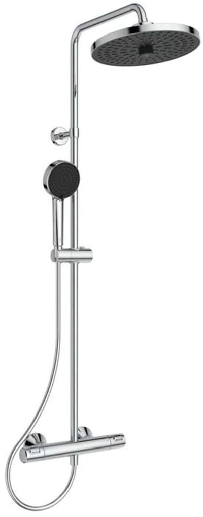 Ideal Standard CeraTherm - Doucheset met thermostaat, diameter 26 cm, 2 jets, chroom A7210AA