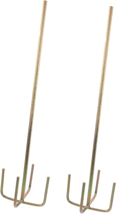 Mixer Staven - Roerstaafjes Cement - Verf Mengen - Roestvrij Legering - 49.5x10.1cm - Diverse Kleuren