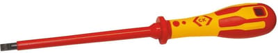 VDE Platte schroevendraaier C.K Dextro VDE T49144-040 Kopbreedte: 4 mm Koplengte: 100 mm