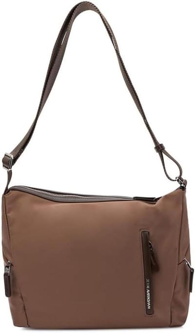 Mandarina Duck Crossover - Schoudertas Dames - Dagelijks Gebruik - Shiny Nylon Materiaal - 24 x 10 x 24 cm