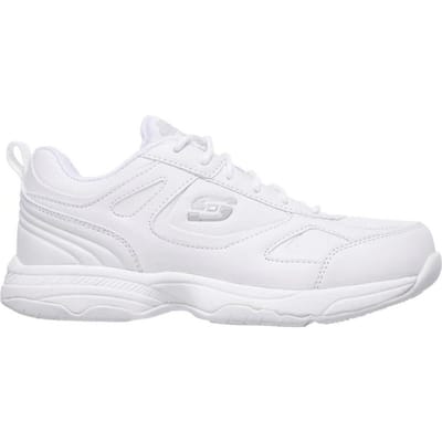 Skechers Dames/Dames Dighton-Bricelyn SR Leer Relaxed Fit Veiligheidsschoenen (Wit)