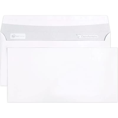 Zelfklevende envelop Clairefontaine 80 g (x500)