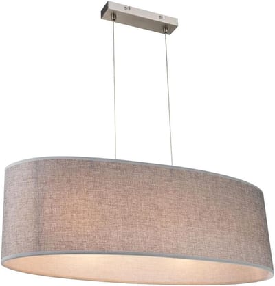 Inbouwdeel Paco - Plafondlamp Naakt - Binnenverlichting Installeren - Textiel Beige - E27 Fitting 60W - Nude