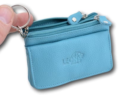 Sleuteletui - Dubbelvaks - Sleutel - Keingeld - Pasjesetui - Leer - Sleutel etui - Sleuteletui heren - Sleuteletui met rits - Sleuteletui dames - Sleutelmapje - Sleuteletui leer - Sleutelbeursje - Kleine cadeautjes voor kinderen - Goedkope cadeautjes