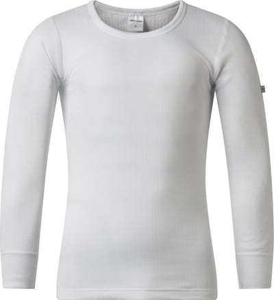 Gentlemen- heren thermo T-shirt - lange mouw - 50% polyester en 50% modal - wit - maat XXL
