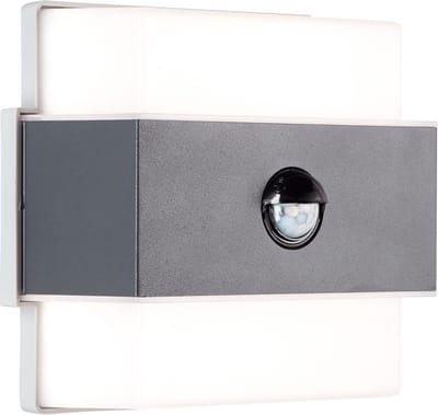 Brilliant ARCHIE - Buiten wandlamp met bewegingssensor - Antraciet