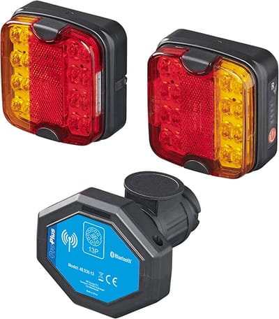 ProPlus LED aanhangerverlichting - magneten - draadloos - lange batterijduur - eenvoudig te installeren