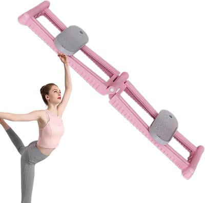 Bekkenbodem Trainer - Opvouwbare Machine - Lichaamsvormen Fitness - Gesplitste Beenstandaard - 1135 cm Lengte - Roze