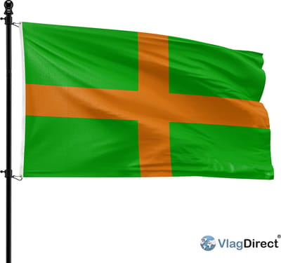 VlagDirect - Nijmeegse vierdaagse vlag - Nijmegen vierdaagse vlag - 150 x 225 cm - XL vlag.