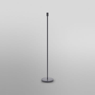 OSRAM DECOR STICK TALL grondlamp, 1 x E27, donkergrijs, edelstaal, ind. verlichtingsscenario's, ideaal voor woonruimtes, schakelaar met voetbediening, modern ontwerp, E27-lampvoet, decoratief