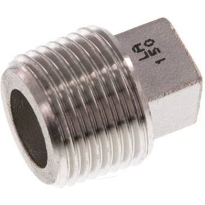 Plug R3/8'' RVS met Buitenvierkant16bar [5 Stuks]