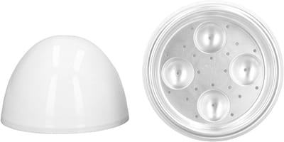 Magnetron Eierkoker - Snelle Ontbijtoplossing - Snel Eieren Koken - Compact Ei Vorm - Voor 4 Eieren - Zwart