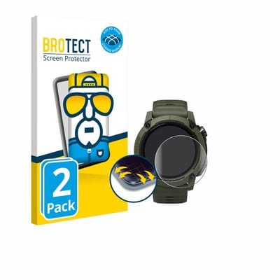 BROTECT - Screenprotector voor Coros NOMAD - Folie Beschermfolie transparant volledig dekking - 2 Stuks