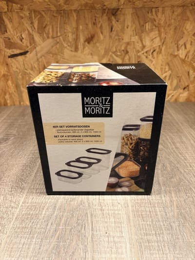 Moritz & Moritz - set van 4 voorraaddozen