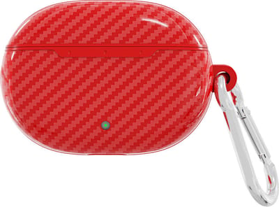 KELERINO. Plastic Hoesje Geschikt voor Beats by Dr. Dre Studio Buds Headset - Rood