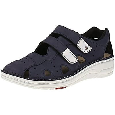 Berkemann 03100 Larena - Damessandalen - 353-blauw-nubuck