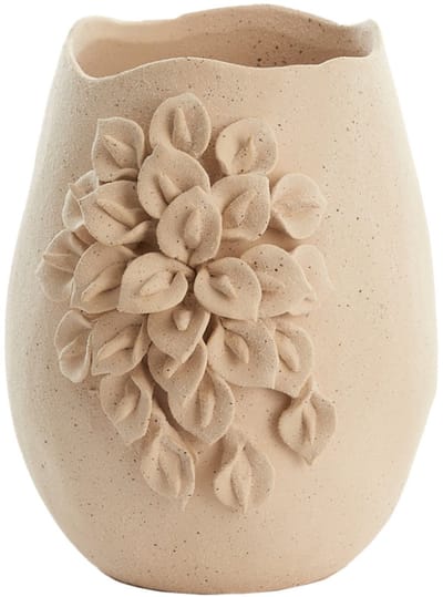 Light & Living AMIATA vaas keramiek mat crème 23x20.5x26 cm