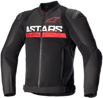 Alpinestars SMX Air Jas Zwart Fel Rood - Maat L - Jas