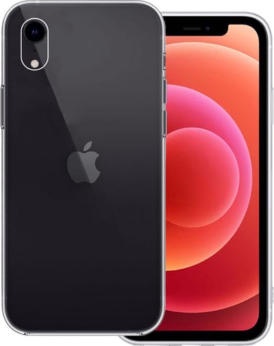 Hoesje Geschikt voor Apple iPhone XR - Sterk & Shockproof - Hoes Cover - Siliconen Case - Transparant