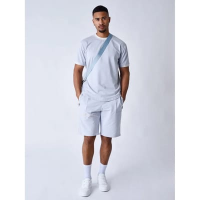Korte broek met contrasterende logoband Project X Paris