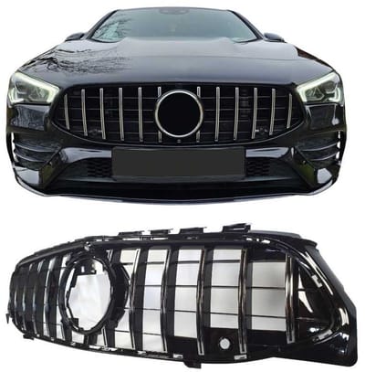 Mercedes CLA Grill Glans chrome Geschikt voor W118 C118 X118 2019-2023
