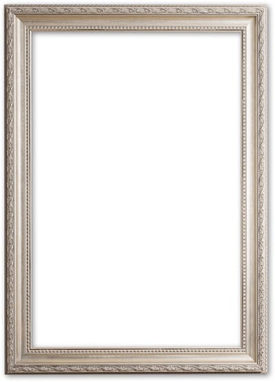 Barok Fotolijst 20x25 cm Zilver - Franklin