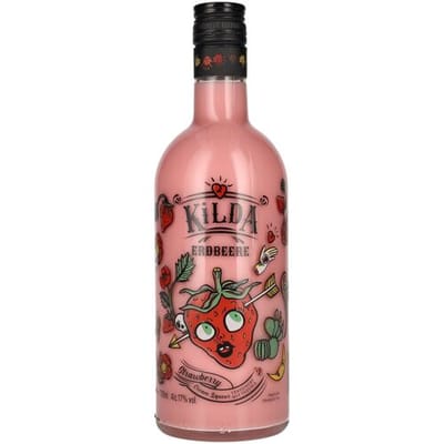 Kilda Tequila Cream Liqueurs Kilda Erdbeere Cream Liqueur 17% Vol. 0,7l