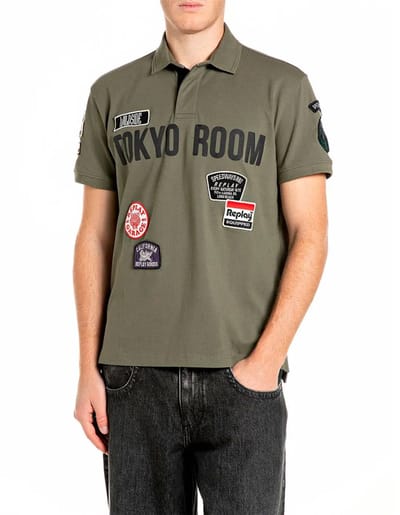 Replay M13l5.001.00kznw Poloshirt Groen L Man