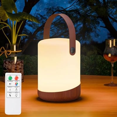 Draadloze Ledlamp op Zonne-energie - 2-in-1 Oplaadbaar met Afstandsbediening