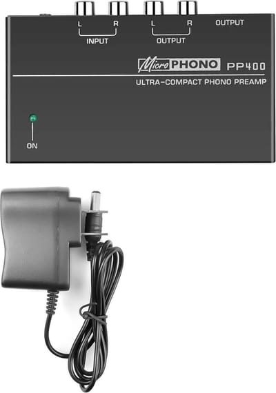 WiseGoods Premium Pickup Voorversterker - Audio Versterker - Platenspelers - Platenspeler Accessoires - Cadeau - RCA Versterkers