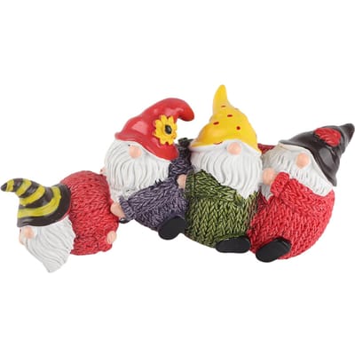 Kerstornament Uitstralende Hars Kerstversieringen Ornamenten Cadeaus voor Hotel Etalage red
