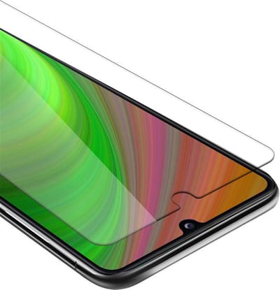 Cadorabo Screenprotector geschikt voor Samsung Galaxy A31 - Pantser film Beschermende film in KRISTALHELDER Geharde (Tempered) display beschermglas in 9H hardheid met 3D Touch