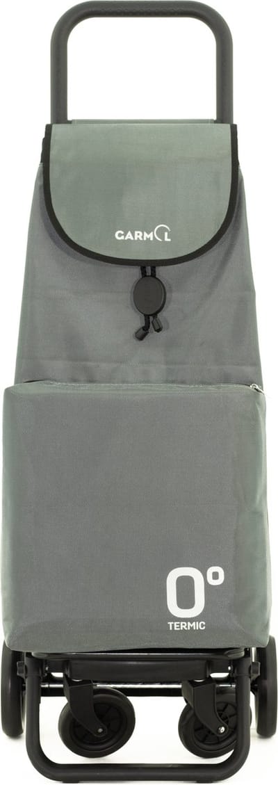 Garmol Boodschappentrolley G360 Termico Travel - 4 Wielen - Roterende Voorwielen - Gris