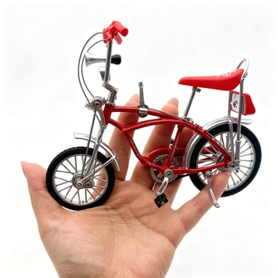 1:8 Schaal Racefiets Model Speelgoed Vintage Metalen Mountainbike Model Beeld - Ideale Woondecoratie & Kindercadeau