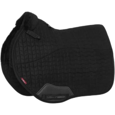 Zadeldek voor paarden LeMieux Merino+ EuroJump Square