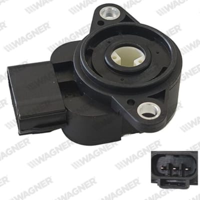 Sensor, smoorkleppenverstelling WAGNER THR00018