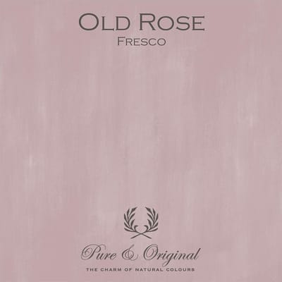 Pure & Original Fresco Kalkverf Old Rose 1 L