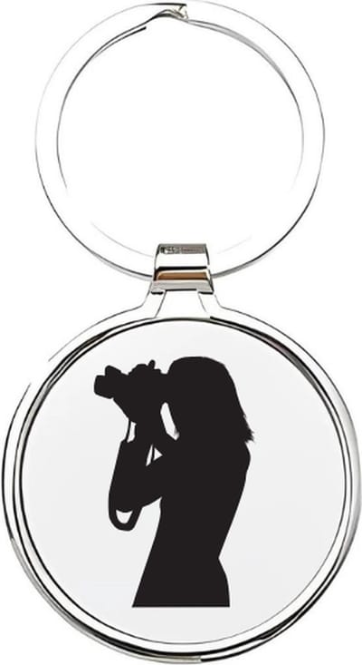 Akyol - Fotograaf Sleutelhanger - fotograaf - De beste fotograaf - Foto - fotonemer - momentopname - trouwfotograaf - cameraman - camera - fototoestel - dierenfotograaf - fotografie - portretfoto - plaatje - wegwerpcamera - 4 x 7,5 CM